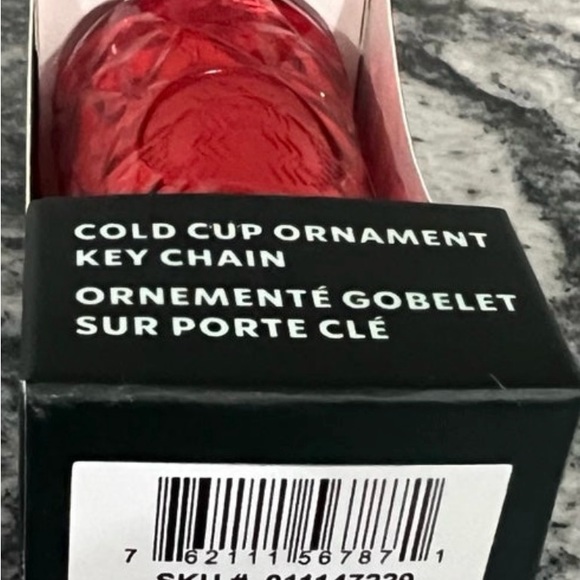 Starbucks 2023 Holiday Keychain Ornament Red - Picture 2 of 4